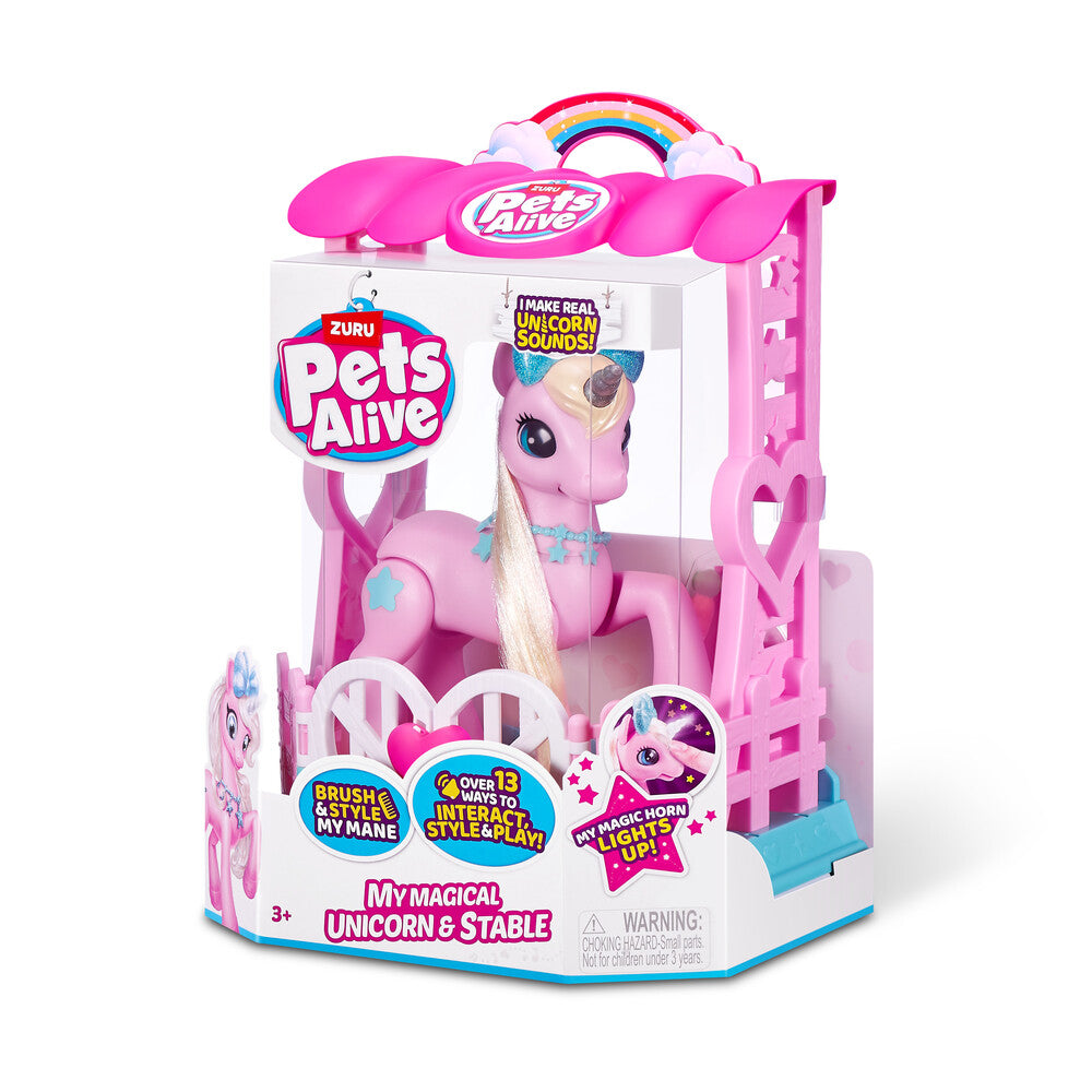 PETS ALIVE ROBOTIC Unicorn Playset