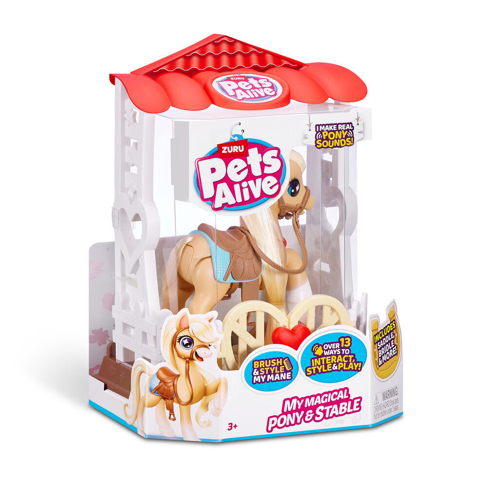 Pets Alive My Magical Pony and Stable