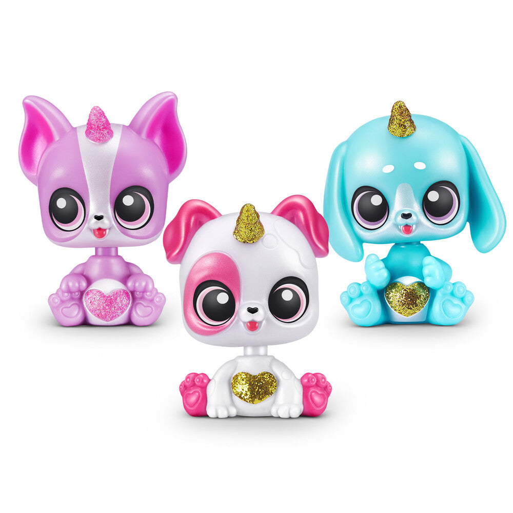 Rainbocorns Pocket Puppycorn 3-pak