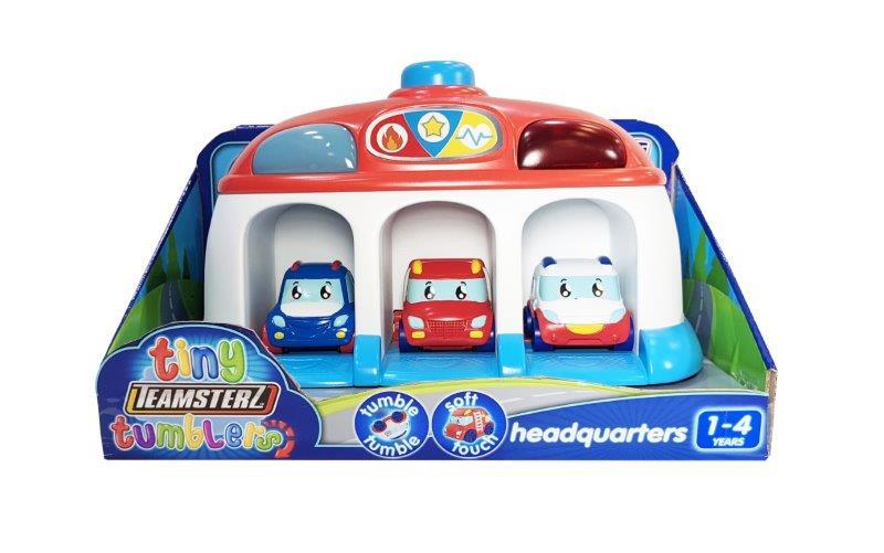 D2 Tiny Teamsterz Tumblers Headquarters Garage