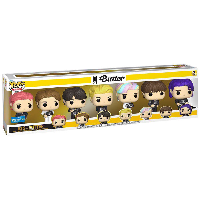Funko Pop! Exclusive 7-PAK BTS Butter