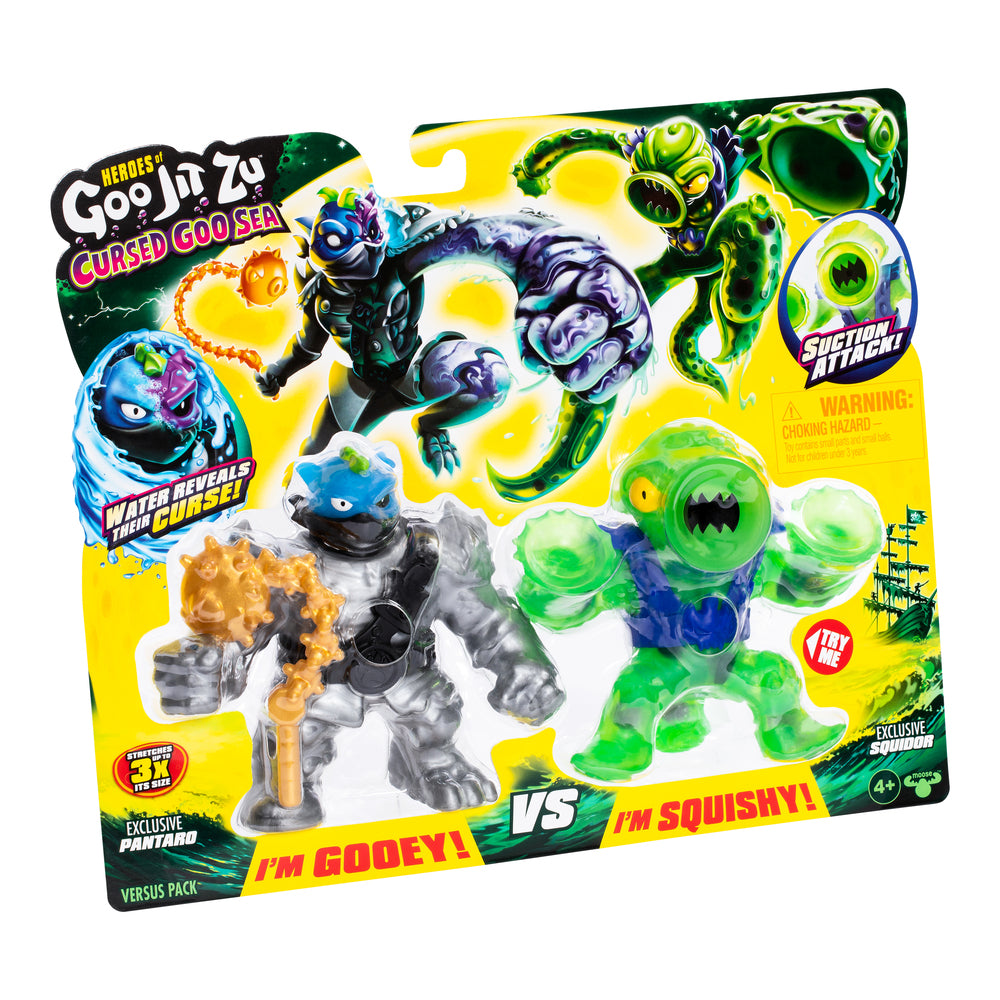 Goo Jit Zu S10 Cursed Goo Sea Pantaro Vs Squidor