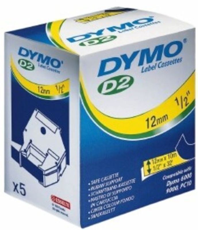 DYMO 6-9000 TAPE 12 MM D2