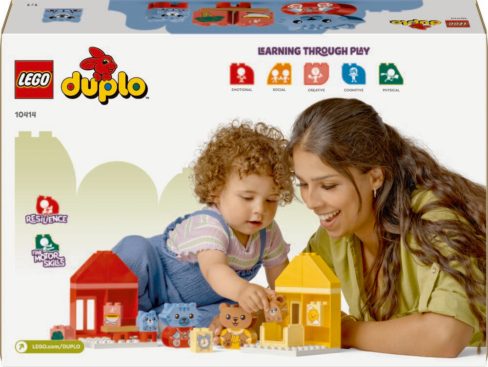 10414 LEGO DUPLO My First Dagligdagens rutiner: Spisetid og sengetid