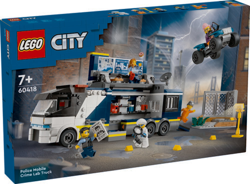 60418 LEGO City Police Politiets mobile kriminallaboratorium