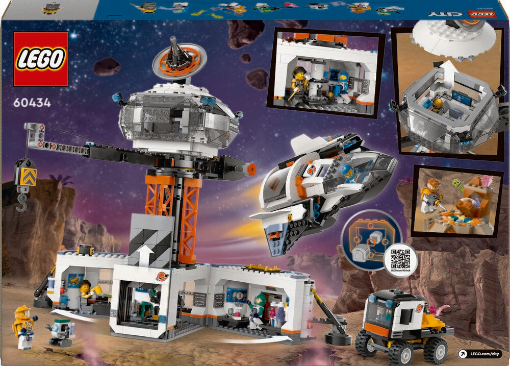 60434 LEGO City Space Rumbase og raketaffyringsrampe