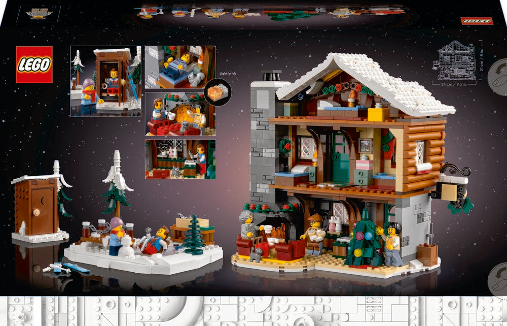 D2 10325 LEGO Icons Alpehytte