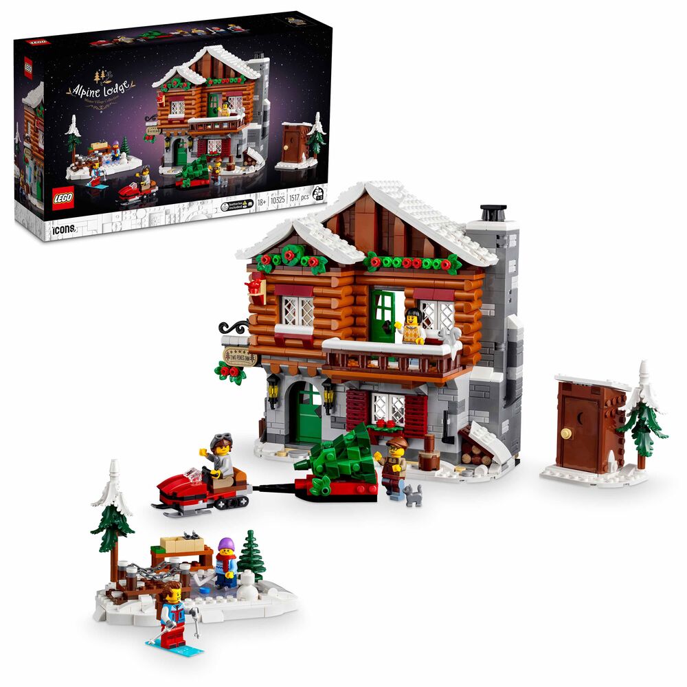 D2 10325 LEGO Icons Alpehytte