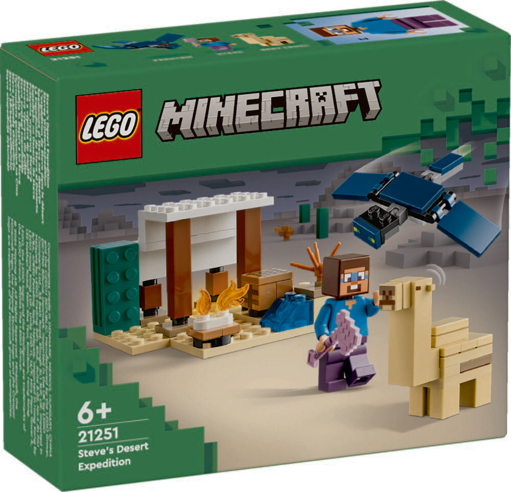21251 LEGO Minecraft Steves ørkenekspedition