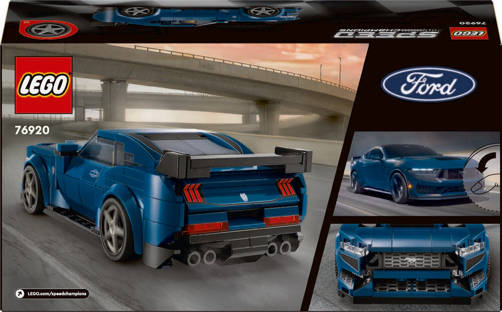 76920 LEGO Speed Champions Ford Mustang Dark Horse-sportsvogn