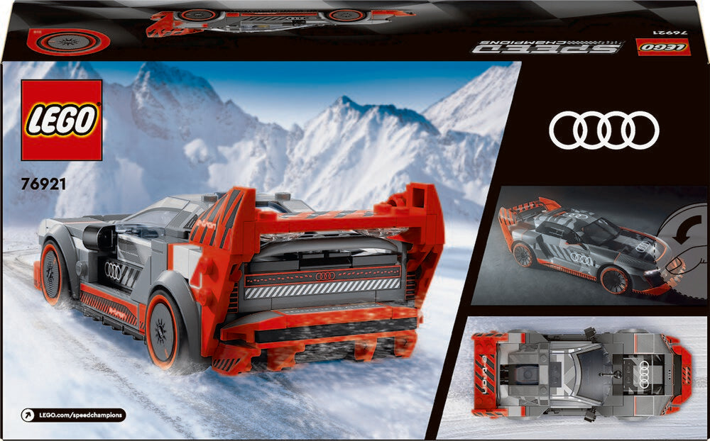 76921 LEGO Speed Champions Audi S1 e-tron quattro-racerbil