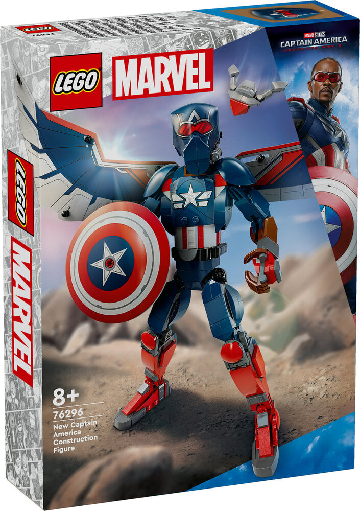 76296 LEGO Super Heroes Marvel Byg selv-figur af den nye Captain America