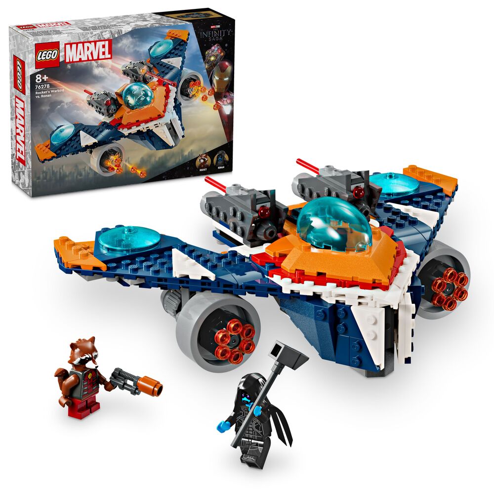 76278 LEGO Super Heroes Marvel Rockets Warbird mod Ronan