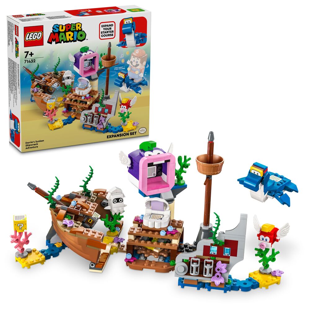 71432 LEGO Super Mario Dorries skibsvrags-eventyr – udvidelsessæt