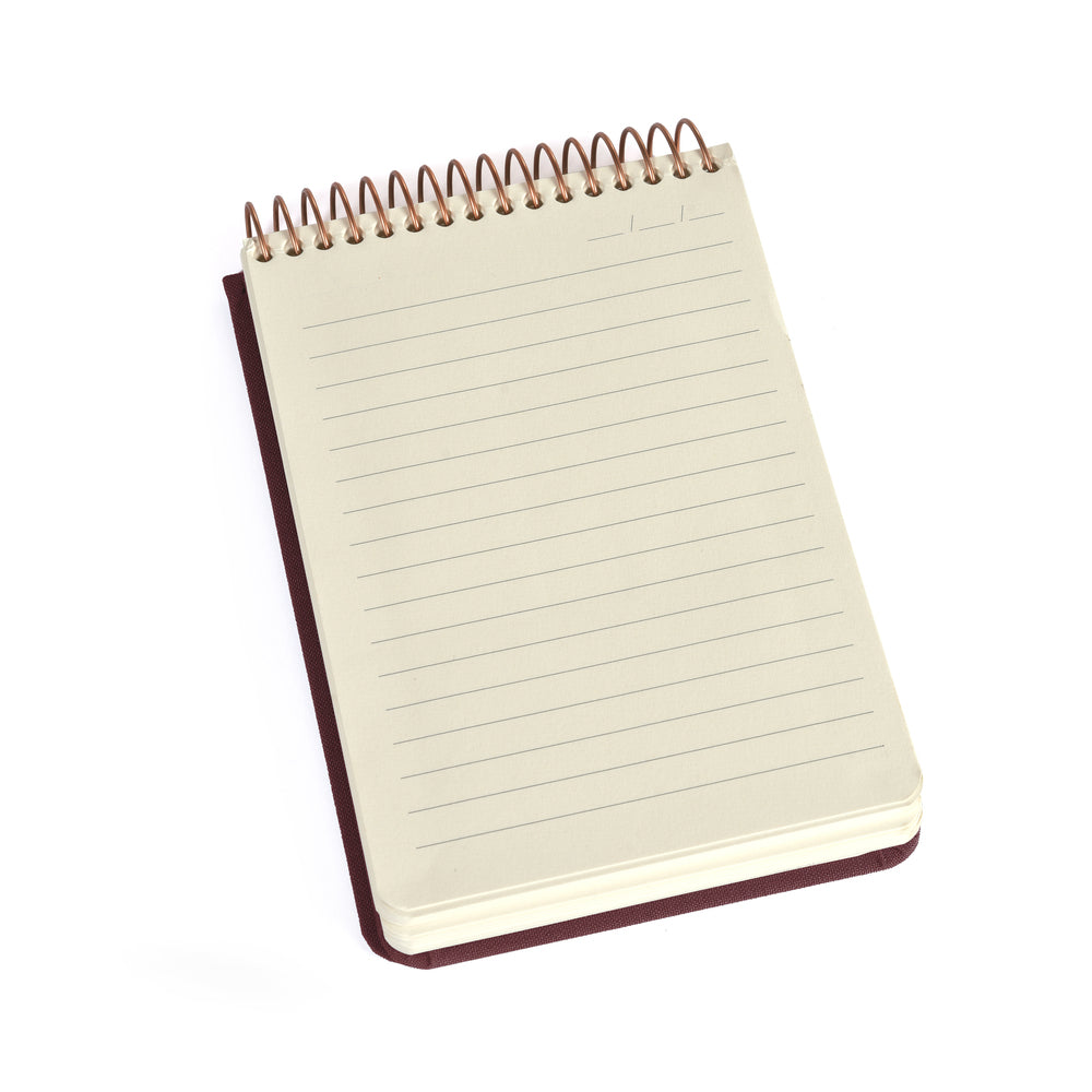 Notesbog KOZO A6 Coffee Linjeret