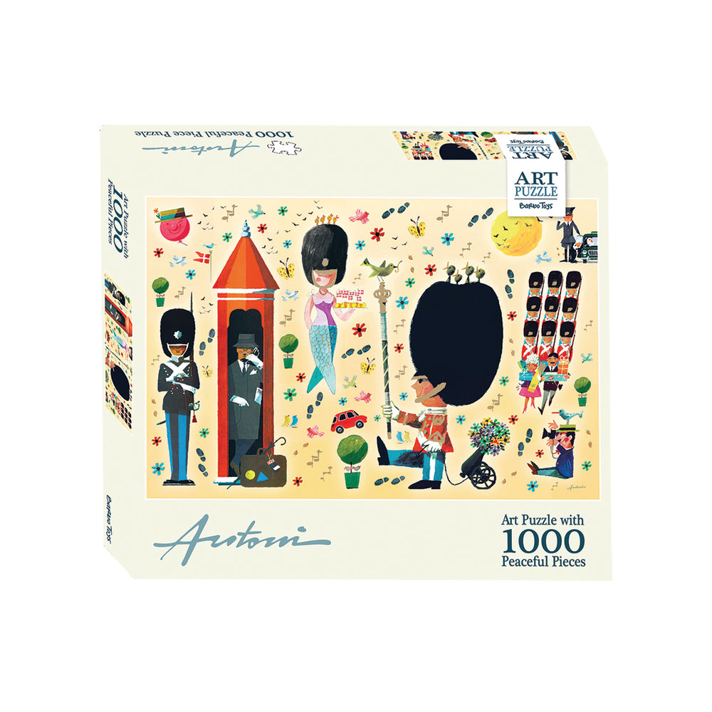 Ib Antoni - Art Puslespil - Den Kongelige Livgarde- 1000 brikker - FSC