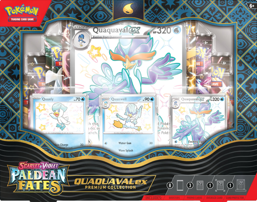 Pokémon Paldea Fates Box Premium SV4.5 asst