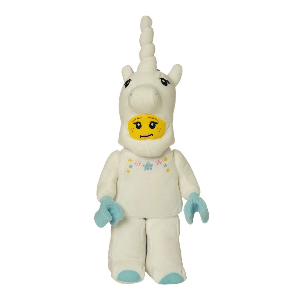 LEGO Enhjørning plys bamse H43 cm