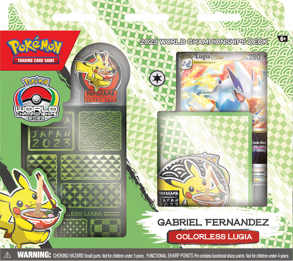 Pokemón World Championship Deck asst