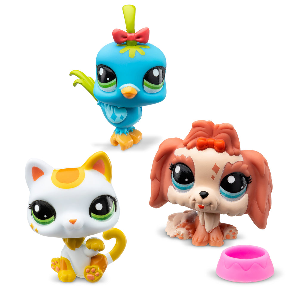 Littlest Pet Shop Pet Trio In Tube ass