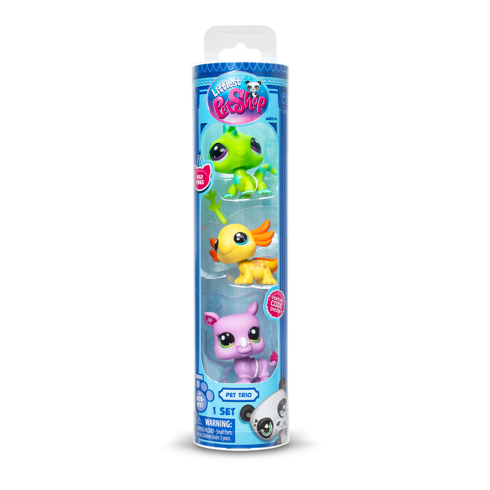 Littlest Pet Shop Pet Trio In Tube ass