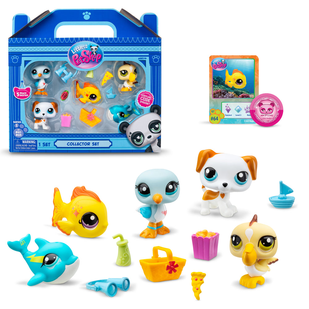 Littlest Pet Shop Beach Besties Collectors 5-Pak