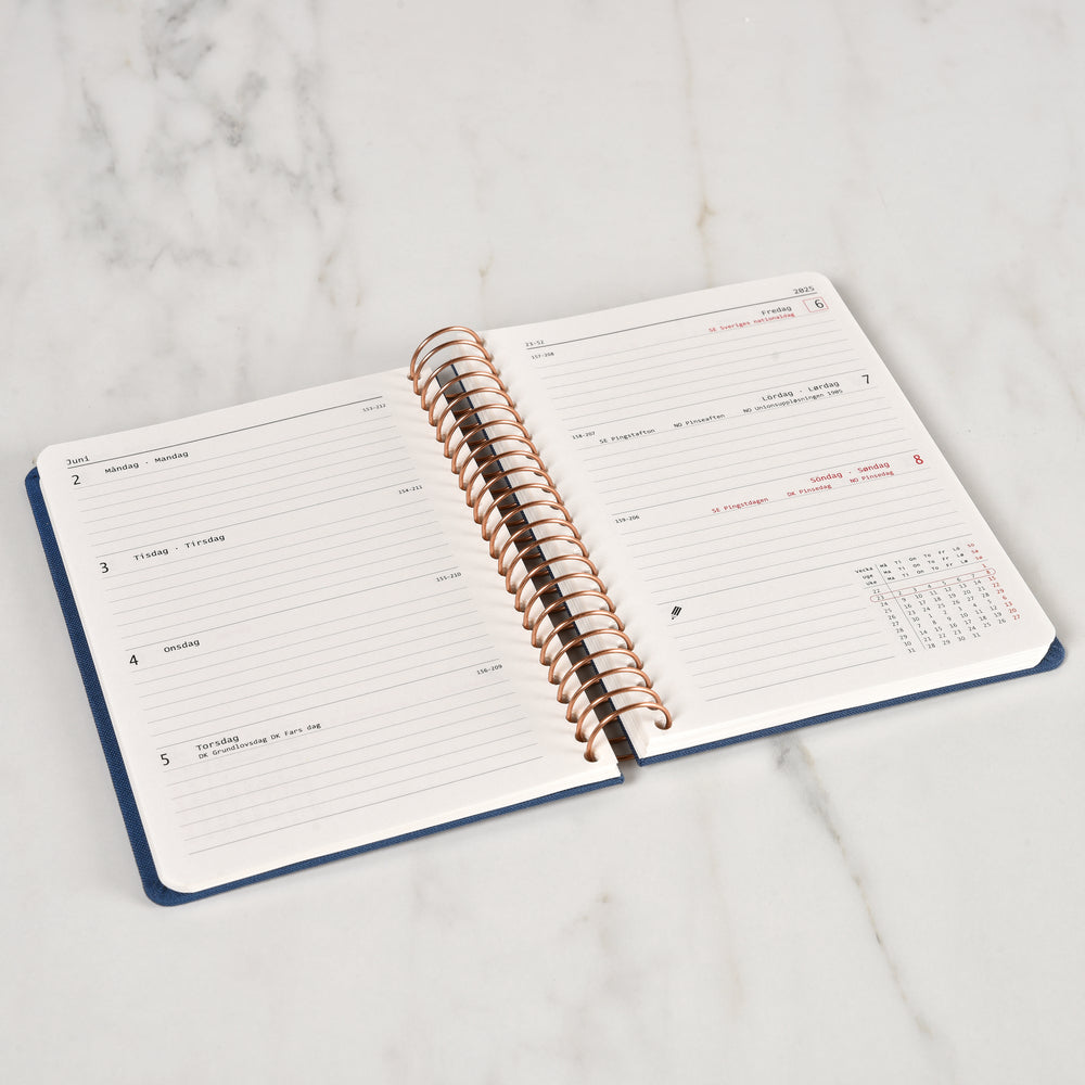 KOZO Kalender 2025 A6 Ugeopslag