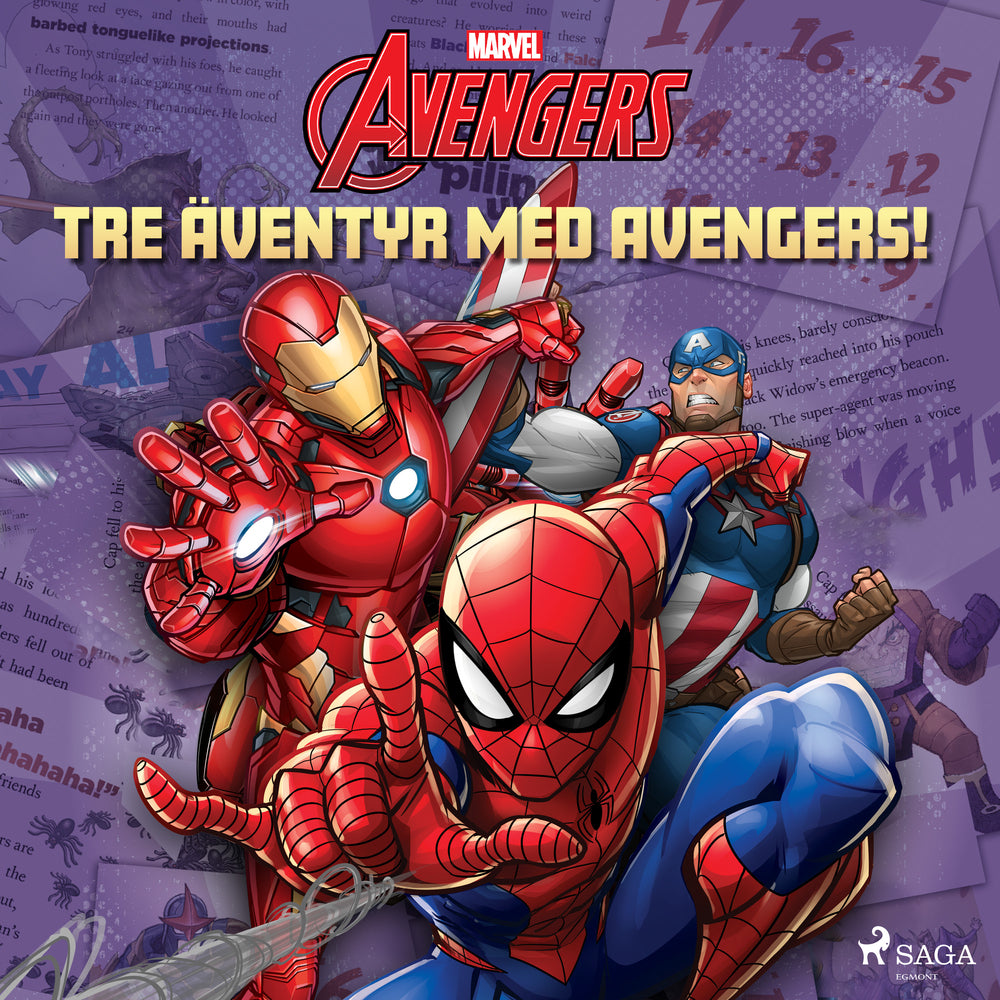 Tre äventyr med Avengers!