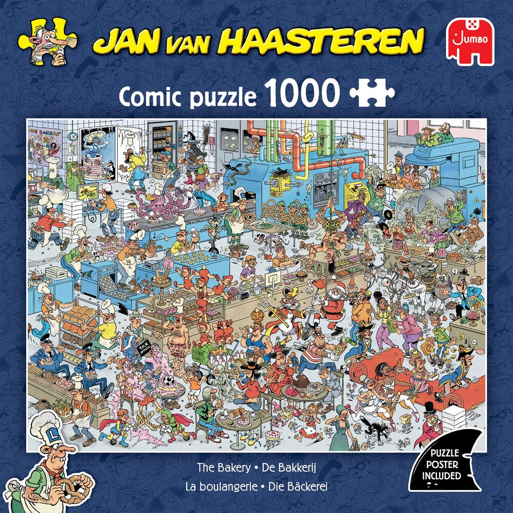 D2 Puslespil JVH The Bakery 1000 Brikker