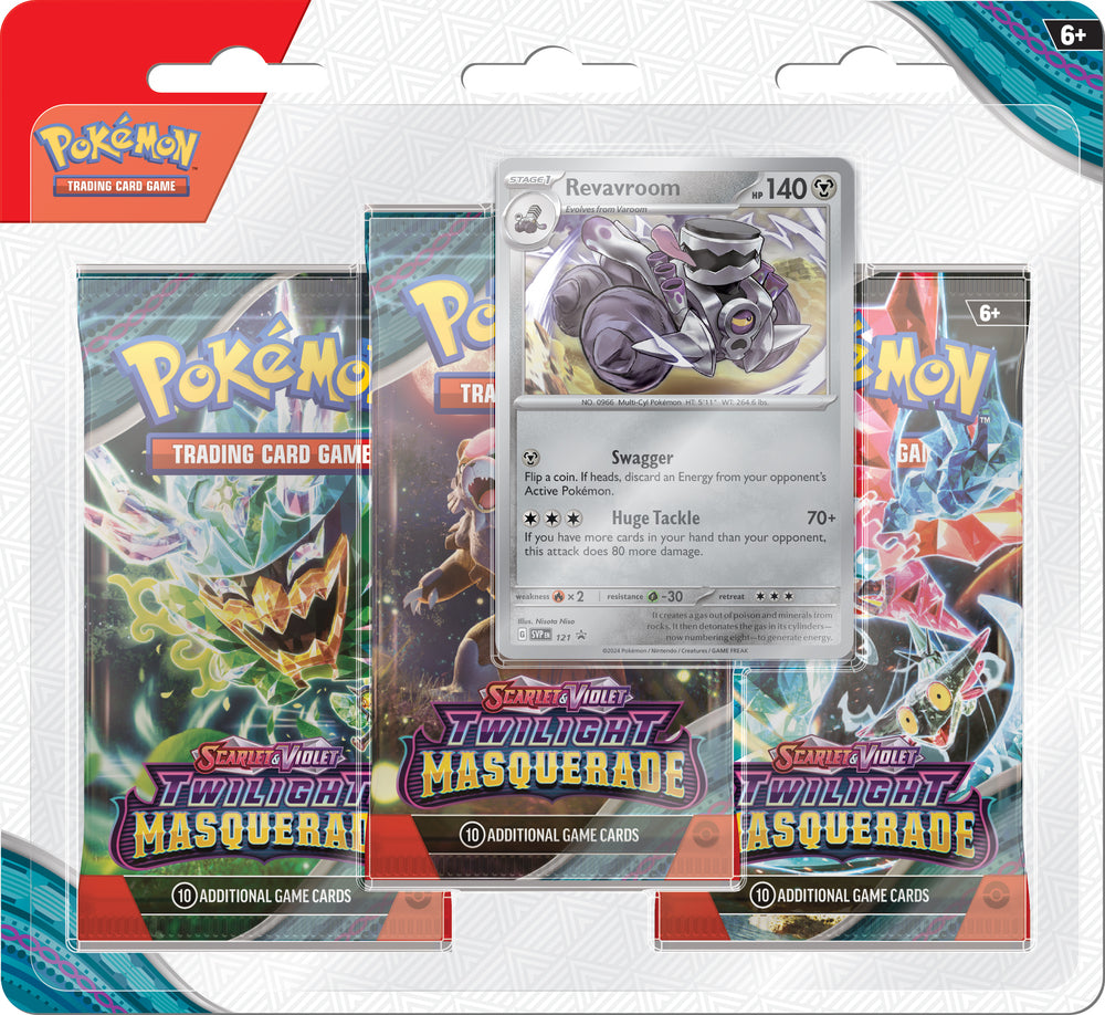 Poke SV6 Blister 3-Pak asst