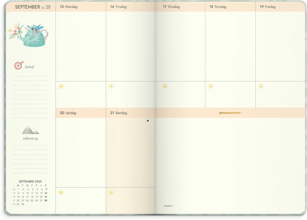 Mayland Life planner 2025 dream & do
