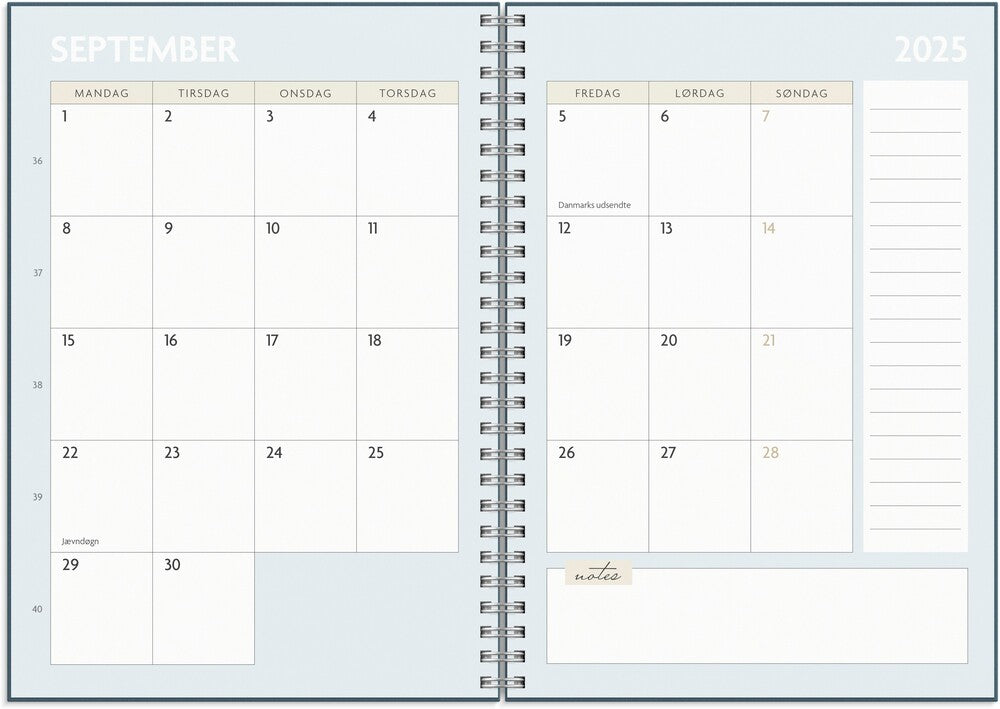Mayland Life planner 2025 to do uge A5
