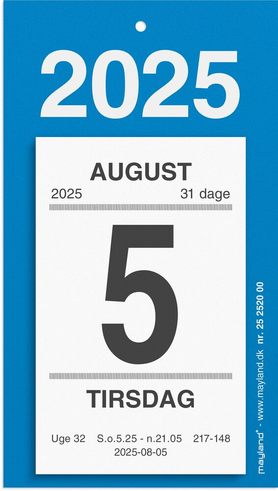 Mayland Afrivningskalender 2025