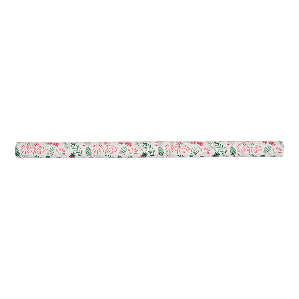Flot gavepapir i metallic print 3 m x 70 cm
