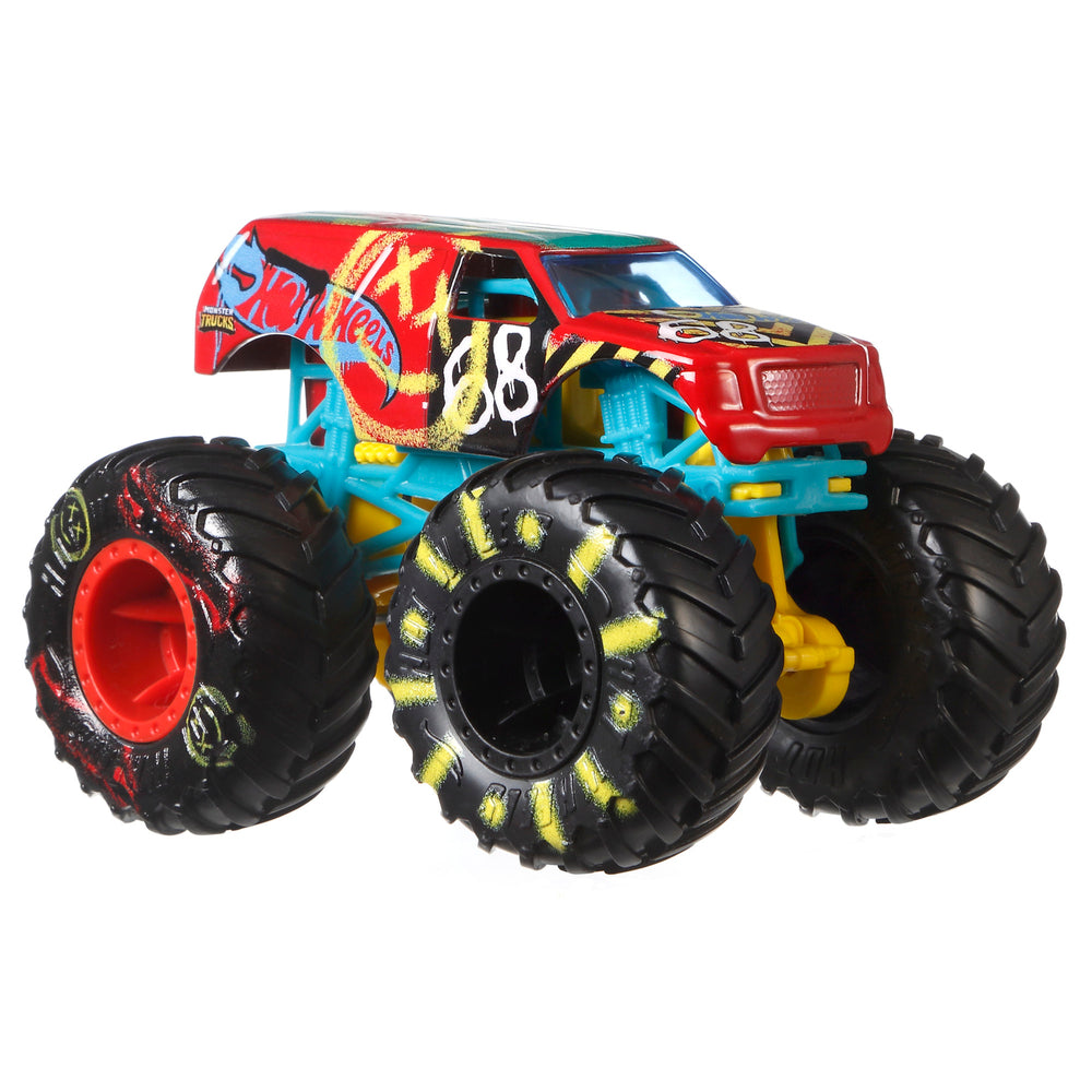 Hot Wheels Monster Truck Demolition 2-Pak Asst