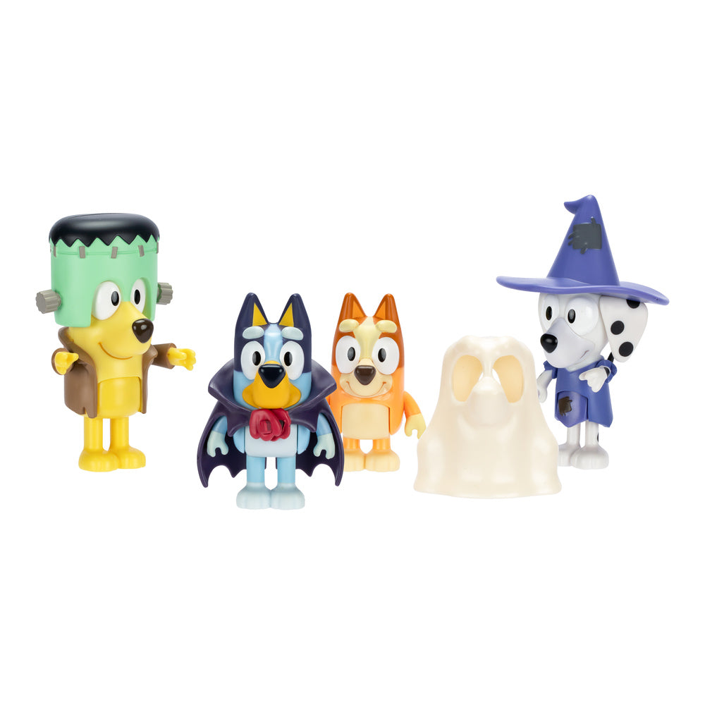 BLUEY Figure 4-pak Kostume fest