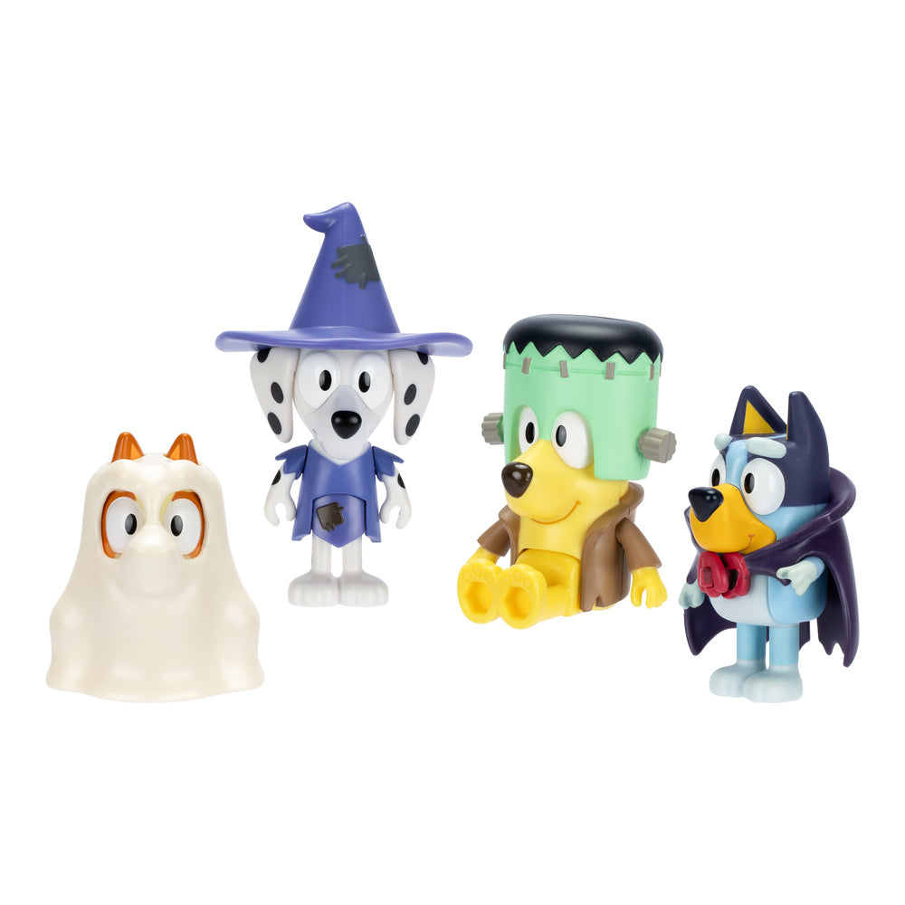 BLUEY Figure 4-pak Kostume fest
