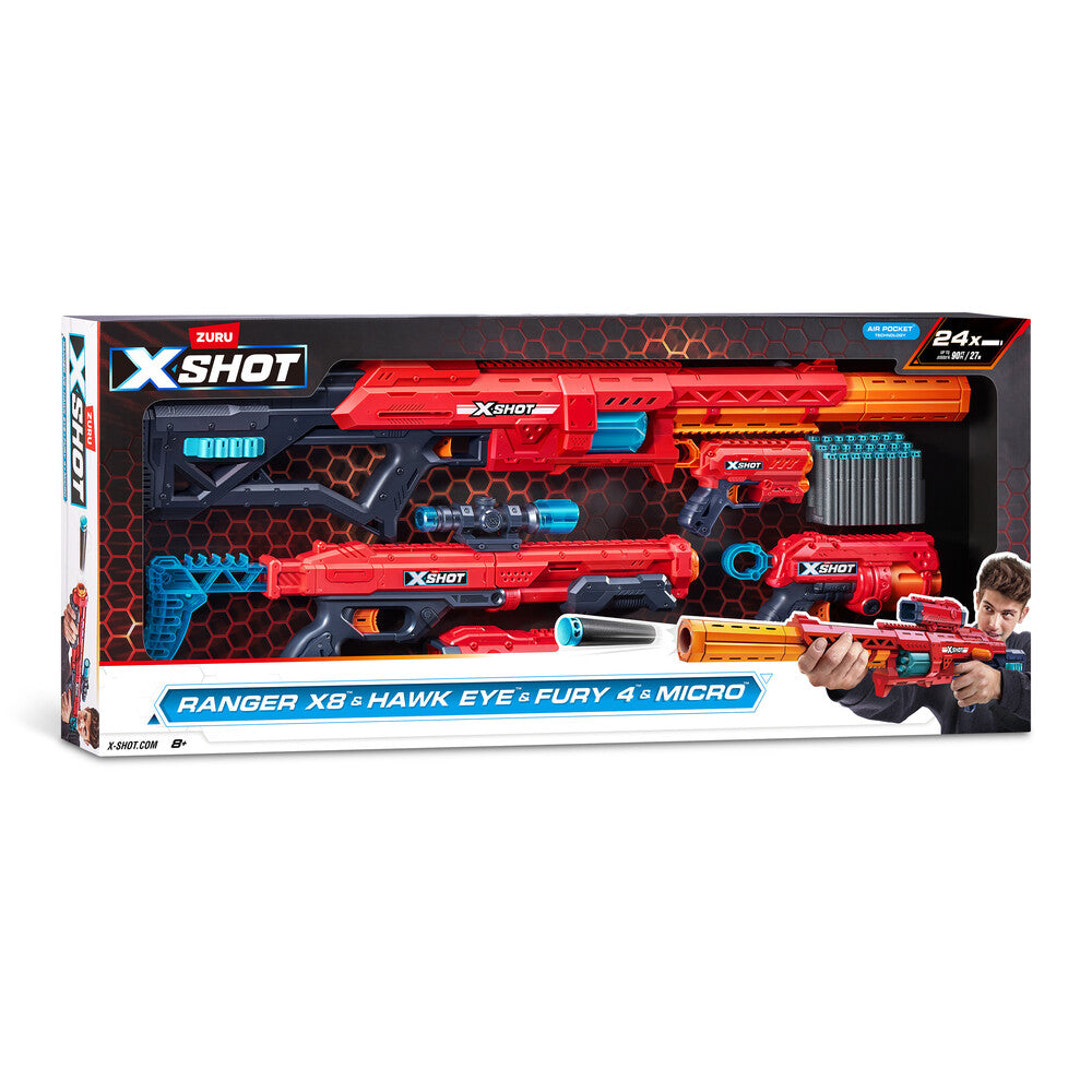 Xshot Excel Ranger X8 & Hawk Eye & Fury 4 & Micro