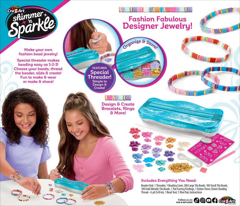 Shimmer N Sparkle Tila Bracelet Studio