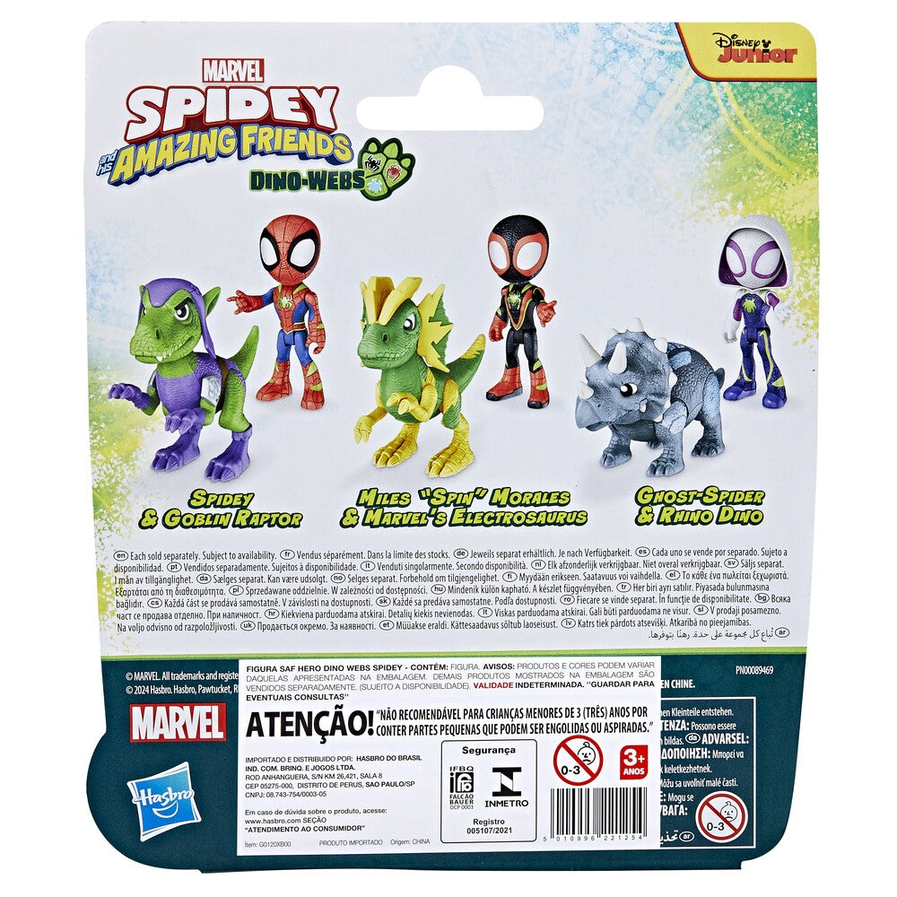 Spidey and Friends Heroe Dino Webs Figure ass