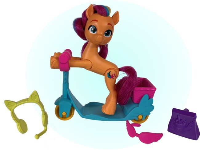 My Little Pony Rolling Scooter Sunny Starscout