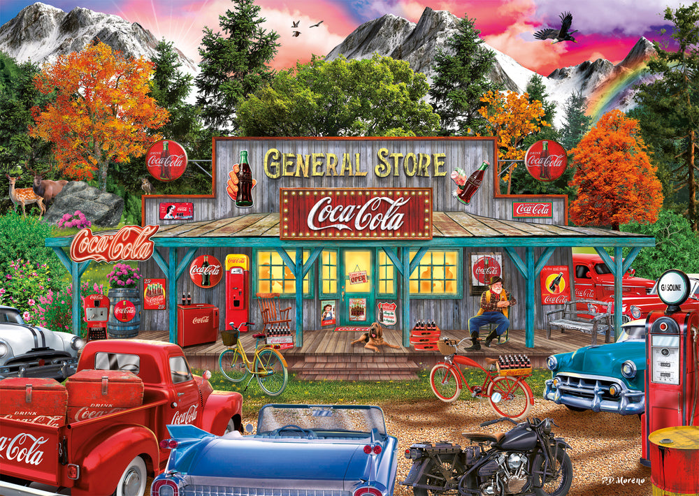 Puslespil Coca Cola Store 1000 brikker