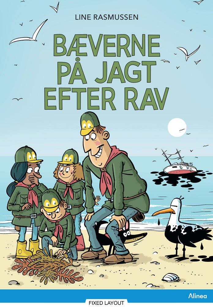 Bæverne på jagt efter rav, Blå Læseklub