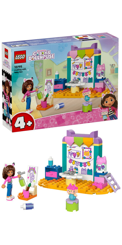 10795 LEGO Gabby's Dollhouse Kreatid med Æskebarn