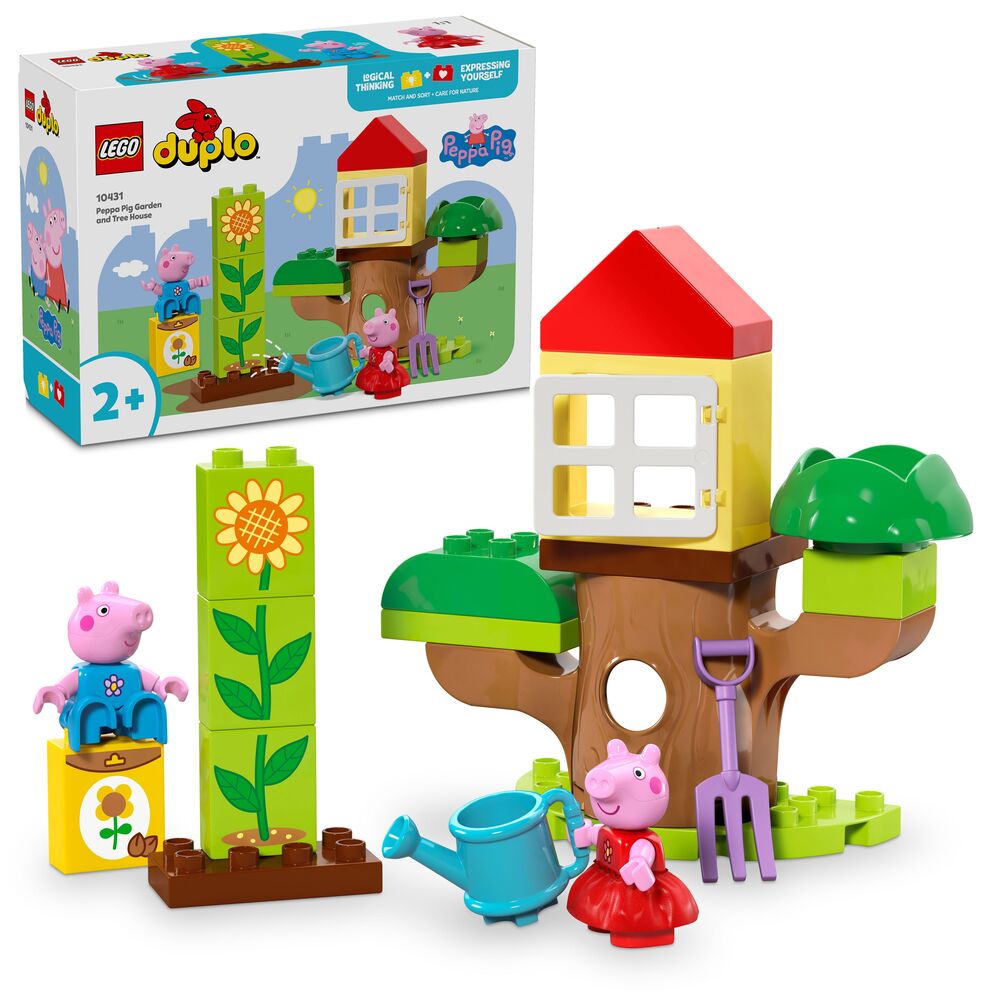 10431 LEGO DUPLO Peppa Pig Gurli Gris' have og trætophus