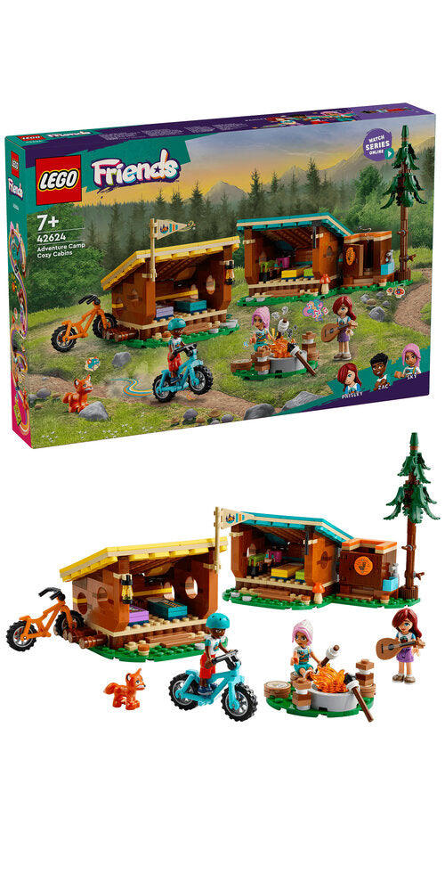 42624 LEGO Friends Adventure Camp – hyggelige hytter