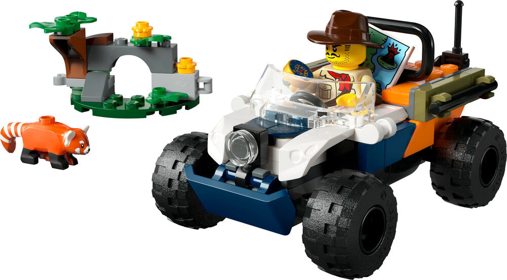 60424 LEGO City Exploration Jungleeventyr – ATV og rød panda-mission