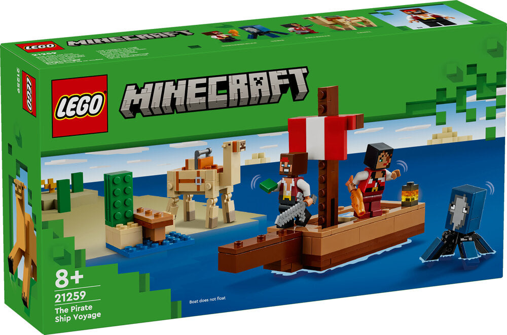 21259 LEGO Minecraft Piratskibsrejsen