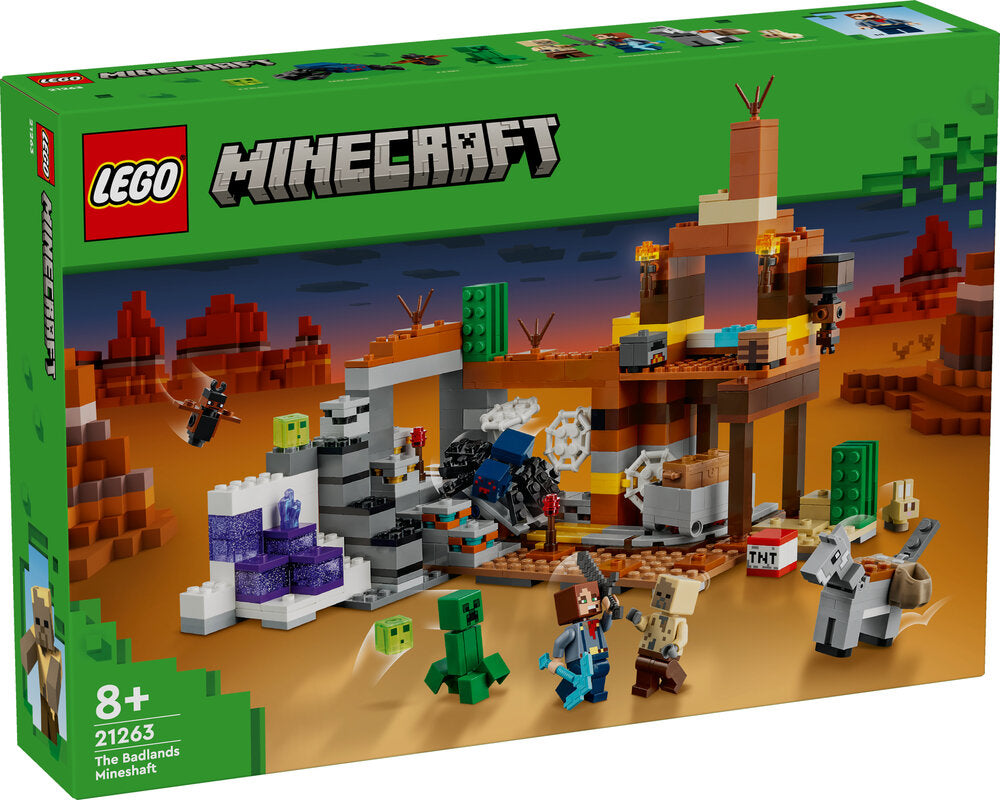 D2 21263 LEGO Minecraft Badlands-mineskakten