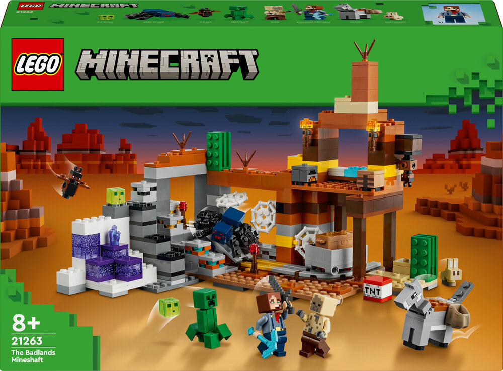 D2 21263 LEGO Minecraft Badlands-mineskakten